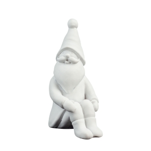 Dekoration Tomte NISSE, Sittande